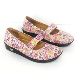 Alegria Floral Print Flats